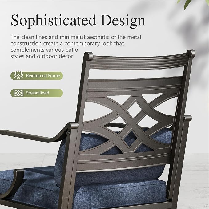 Sophia and William Patio Dining Set - Image 7