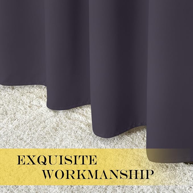 NICETOWN Sliding Door Curtain 108 Inches Long - Image 6