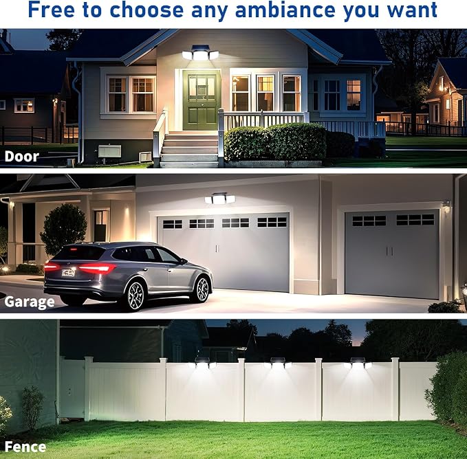Solar Security Light Outdoor Super Bright LED, Motion Sensor Flood Light - Image 6