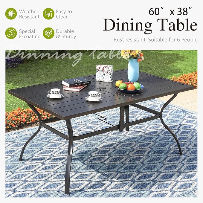 Sophia and William Patio Dining Set - Image 5