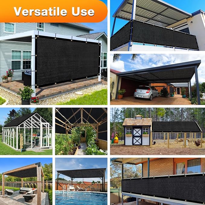 Artpuch Outdoor Pergola Shade Cover 16x23 FT Sun Shade Cloth - Image 6