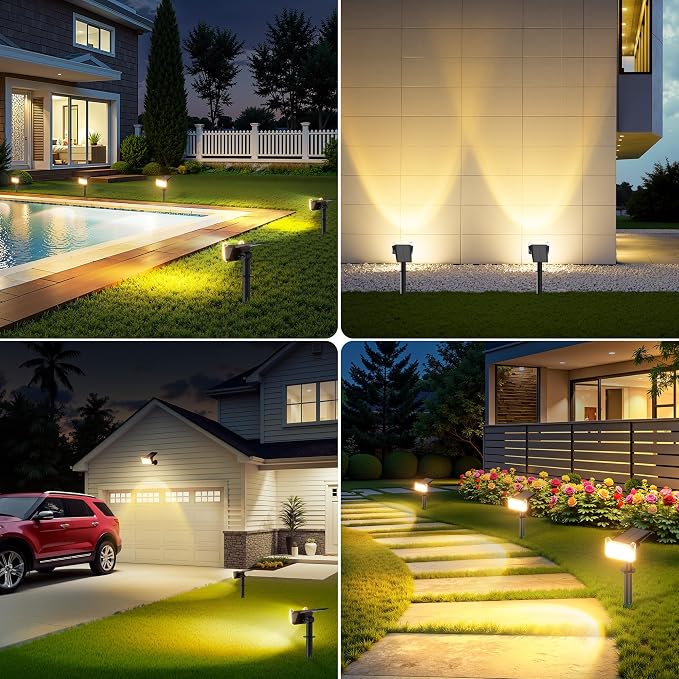 LETMY Solar Spot Lights Outdoor Waterproof - Image 7
