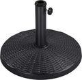 Yaheetech 22 lbs Heavy Duty Outdoor Umbrella Base 18" Round Patio Umbrella by Yaheetech