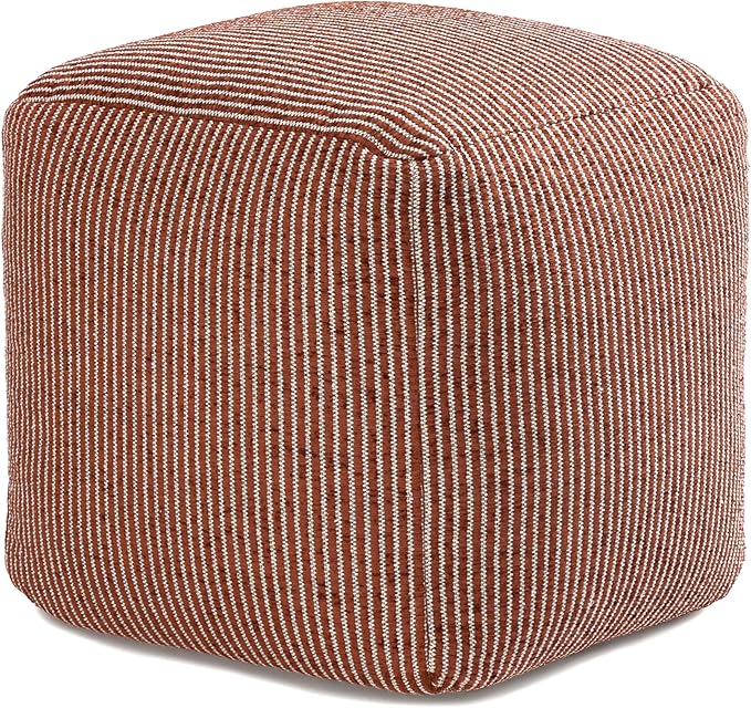 Anji Mountain 100% Handmade & Handcrafted Comfortable Home Décor Pouf Ottoman by AnjiMountain