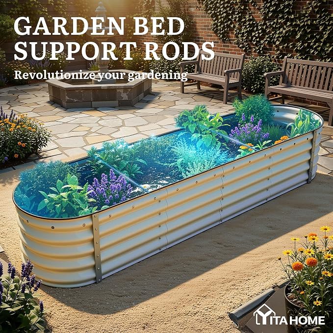 YITAHOME 17" Tall 9 in 1 Large Raised Garden Bed Kit, Outdoor Above Ground - Image 7