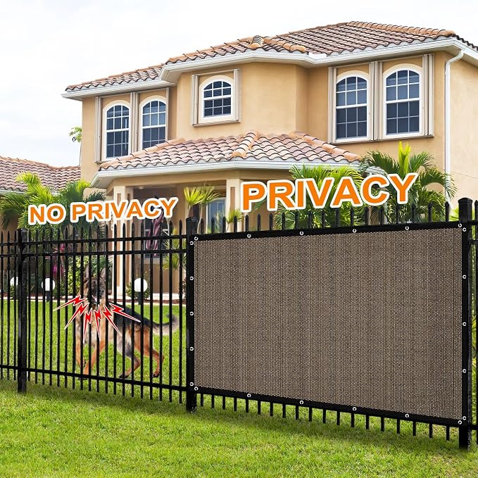 Artpuch 90% Sun Shade Cloth, 4 x 10 FT Pergola Shade Cover Canopy - Image 5