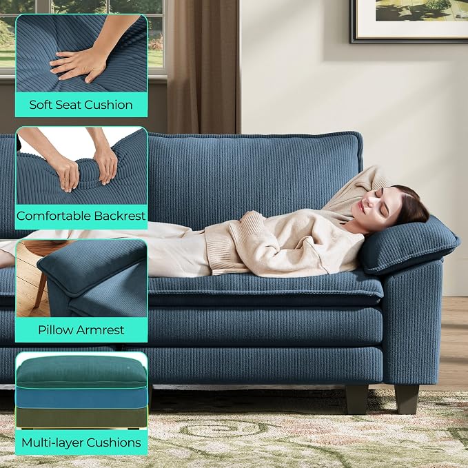 LINSY HOME Modular Sectional Sofa - Image 4