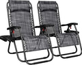 Yaheetech Zero Gravity Recliners Outdoor Adjustable Folding Reclining Lounge by Yaheetech