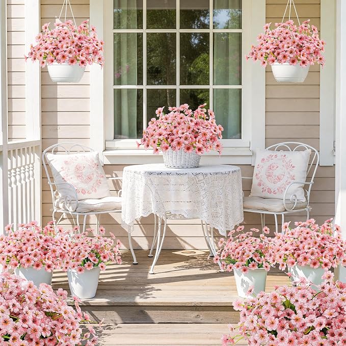 MACTING 24 Bundles Artificial Flowers - Image 7