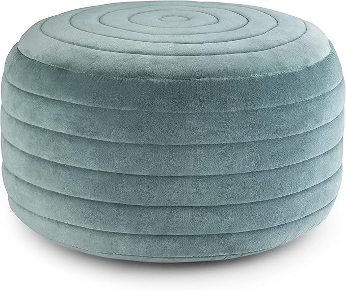 SIMPLIHOME Vivienne Round Pouf by SimpliHome