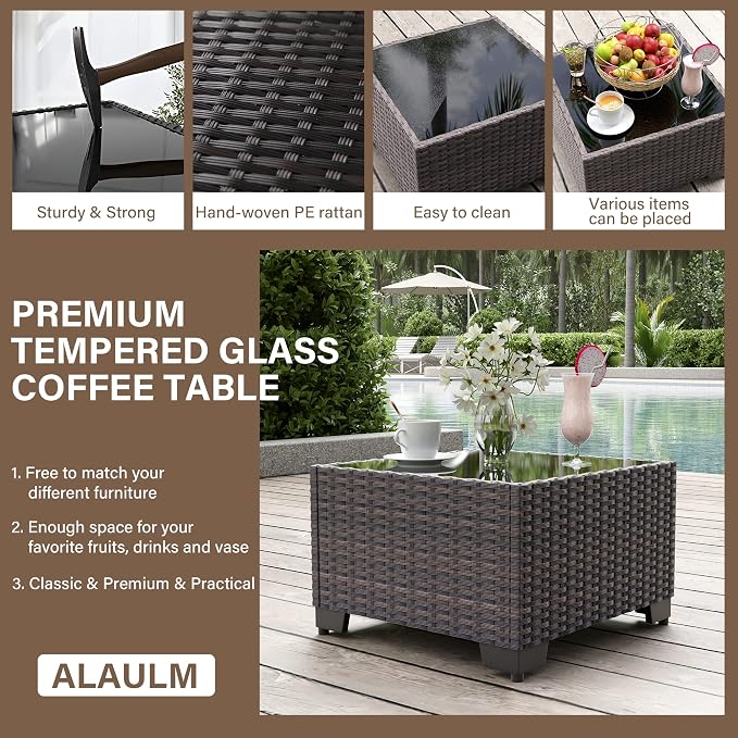 ALAULM Patio Furniture Set - Image 5