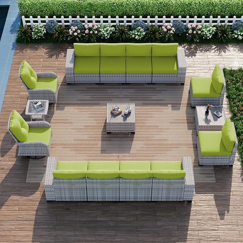 15-Piece Outdoor Patio Furniture Set by MuphyersPatioFurniture