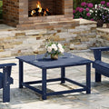 WestinTrends Malibu Low Outdoor HDPE Square Patio Coffee Table by WestinTrends