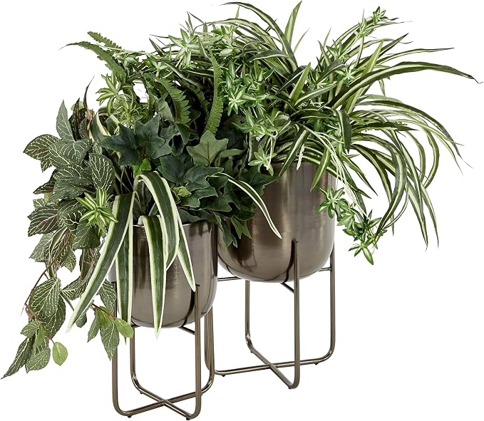 Deco 79 Metal Round Planter - Image 7
