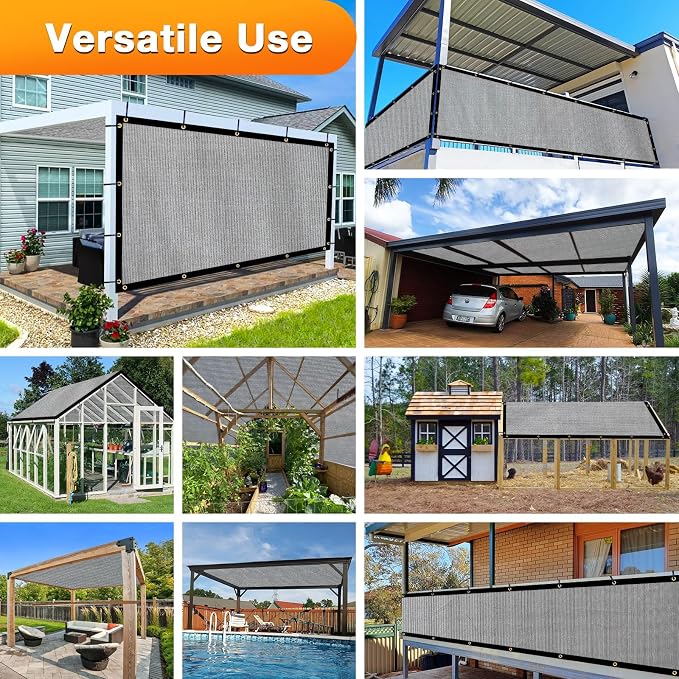 Artpuch Outdoor Pergola Shade Cover 4x7 FT Sun Shade Cloth - Image 6