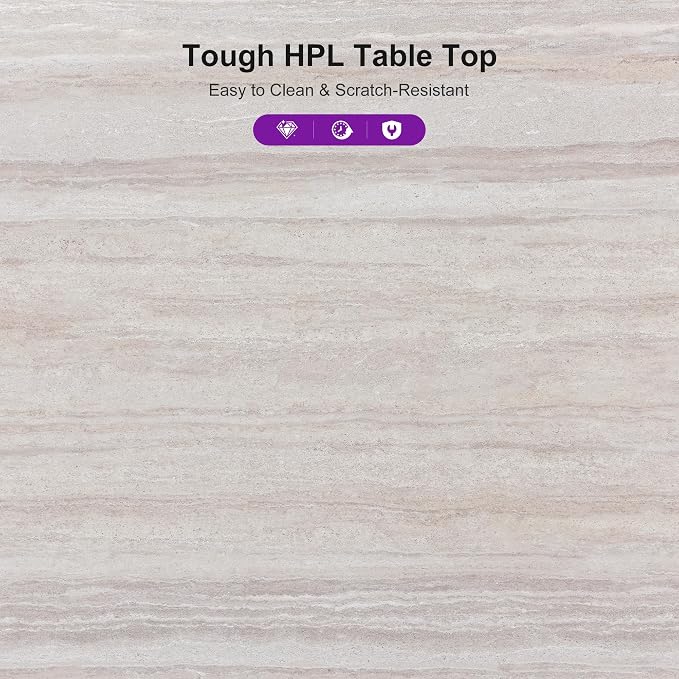 PURPLE LEAF 11 Pieces Outdoor Dining Set Patio Table and Chairs Set Aluminum - Image 5