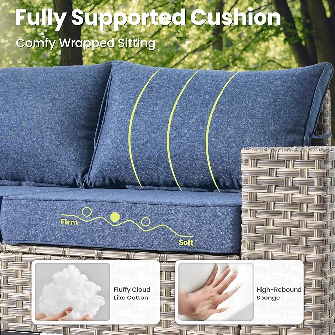 ovios 5-Piece Patio Furniture Set - Image 5
