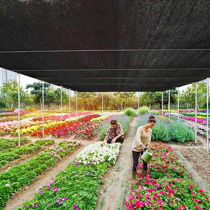Shade Cloth- 90% Sunblock Net for Garden Patio, Shade Sails -for Plants - Image 2