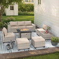 9-Piece Outdoor Patio Furniture Set by MuphyersPatioFurniture