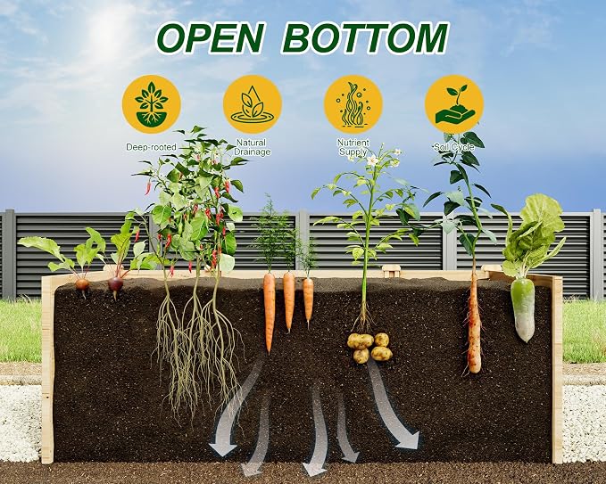AMERLIFE U-Shaped Raised Garden Bed - Image 7