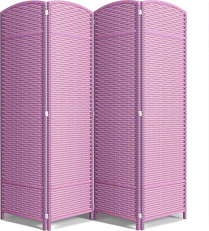 Sorbus 4-Panel Black Room Divider by Sorbus