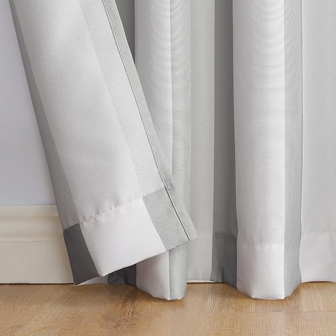 Sun Zero Valencia 2-Pack Cabana Stripe Indoor/Outdoor UV Protectant Energy - Image 3