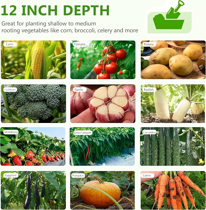 2PCS 10x3x1ft Galvanized Raised Garden Bed Kit, Metal Planter Box - Image 7