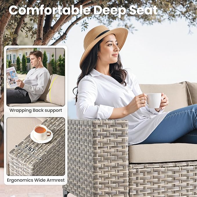 ovios 9-Piece Patio Furniture Set - Image 7