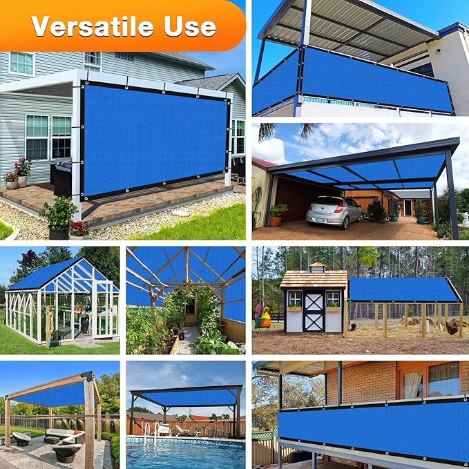 Artpuch Outdoor Pergola Shade Cover 7' X 12' Sun Shade Cloth - Image 6