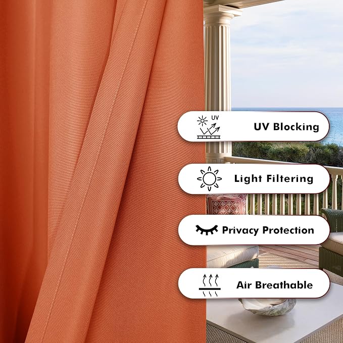 BONZER Outdoor Waterproof Curtains - Image 4