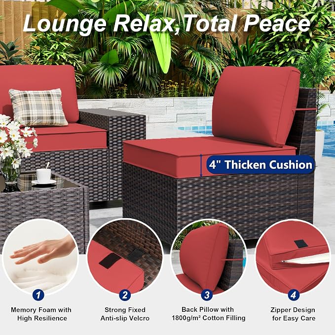 Outdoor Patio Furniture Set - Image 5